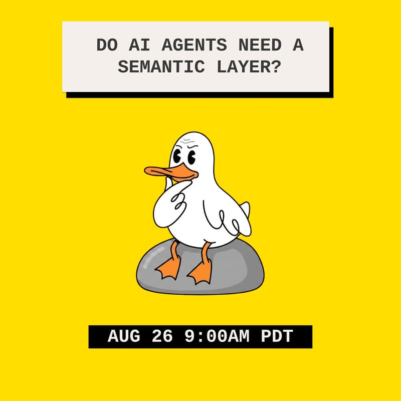 Cover Image for Do AI Agents Need a Semantic Layer?