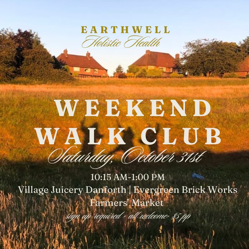 Cover Image for October EarthWell Weekend Walk Club