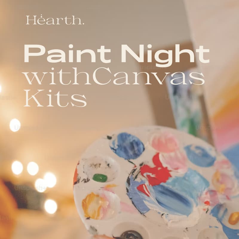 Cover Image for Paint Night with Canvas Kit