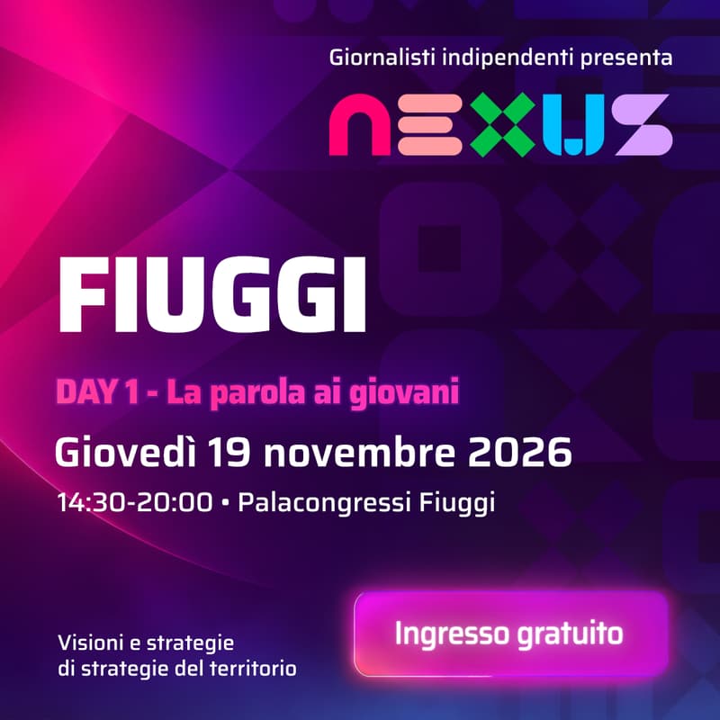 Cover Image for NEXUS Fiuggi · Giorno 1 · La parola ai giovani