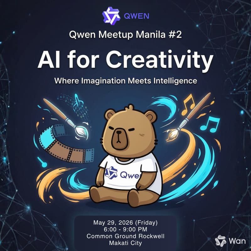 Cover Image for Qwen Meetup Manila #2: AI for Creativity