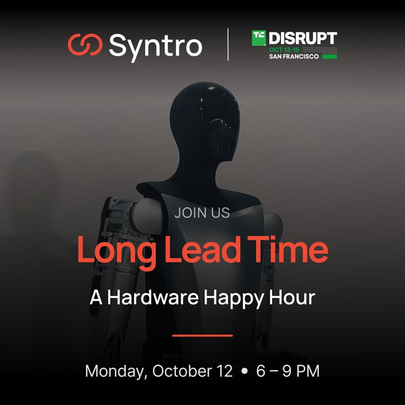 Cover Image for Long Lead Time: A Hardware Happy Hour @ TechCrunch Disrupt