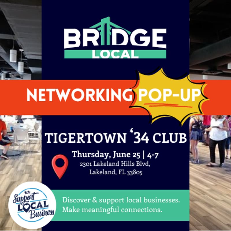 Cover Image for Networking Pop-Up at Tigertown '34 Club