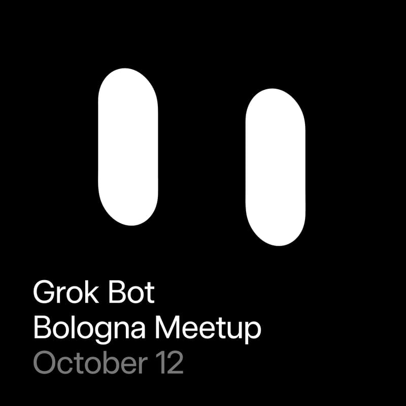 Cover Image for Grok Bot Meetup Bologna