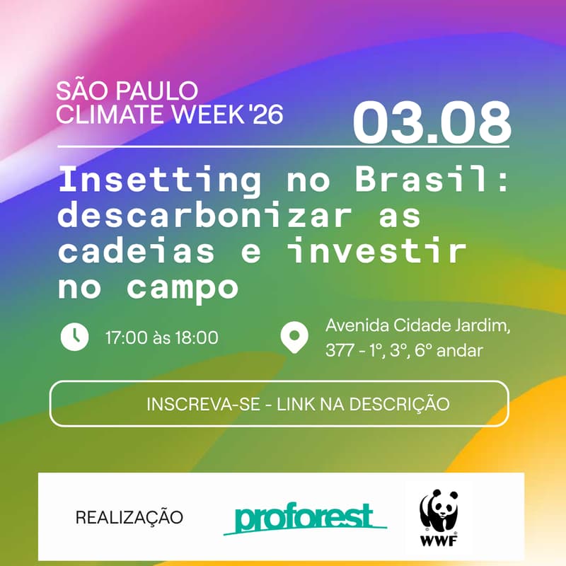 Cover Image for Insetting no Brasil: descarbonizar as cadeias e investir no campo