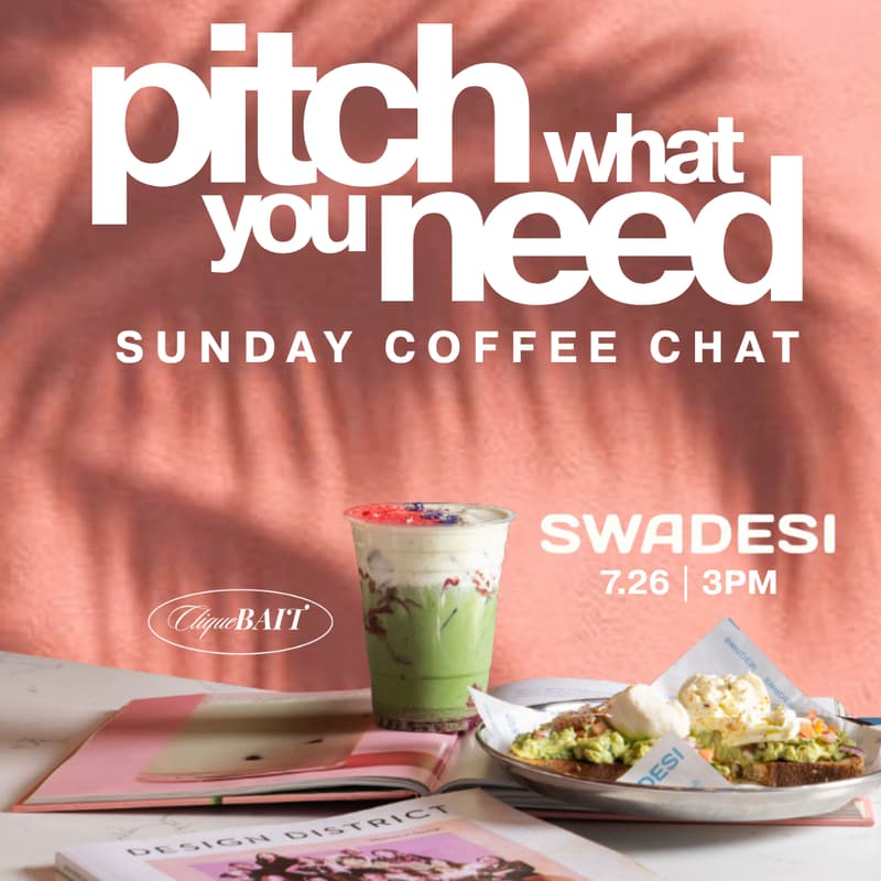 Cover Image for Pitch What You Need: COFFEE CHAT