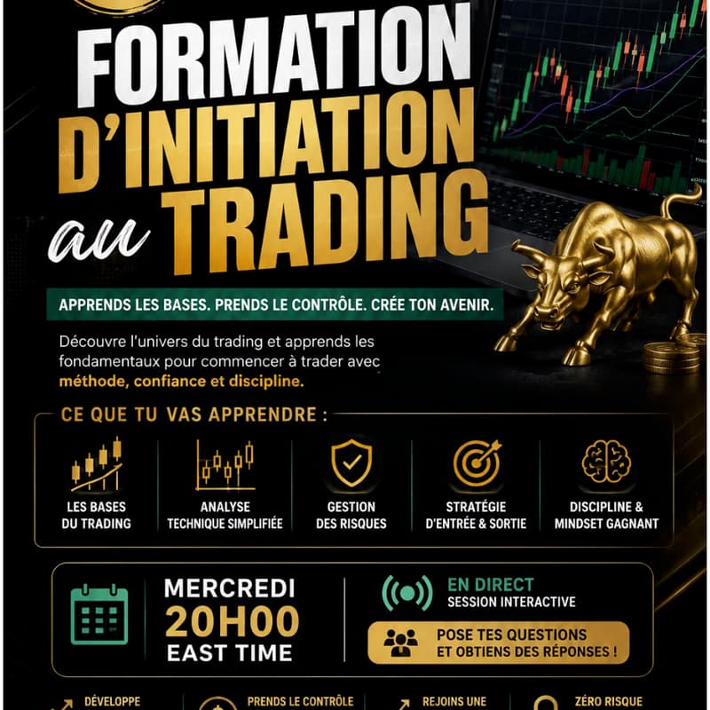 Cover Image for Formation d'initiation au trading