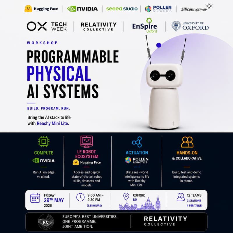 Cover Image for Workshop - Building Programmable Physical AI Systems