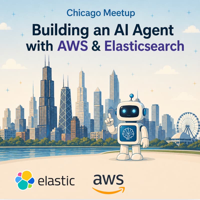 Cover Image for Building an AI Agent with AWS & Elasticsearch
