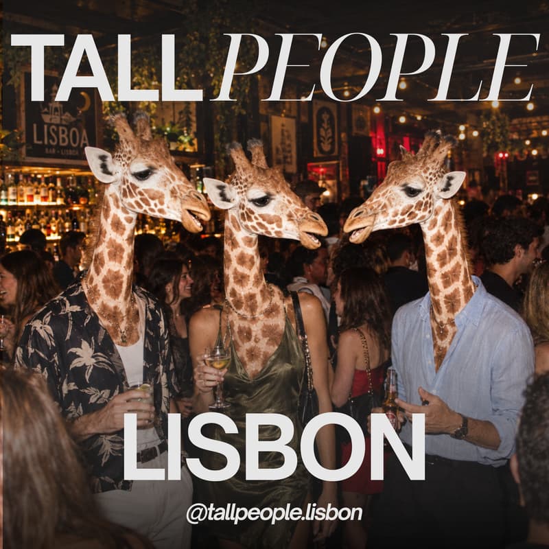 Cover Image for Tall People Night in Lisbon 🦒🇵🇹