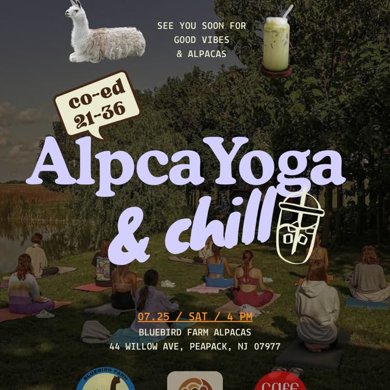 Cover Image for Alpaca Yoga & Chill