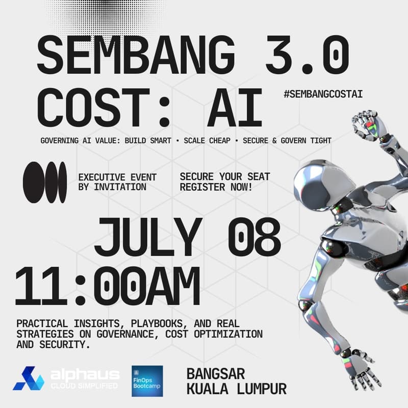 Cover Image for Sembang 3.0 Cost:AI