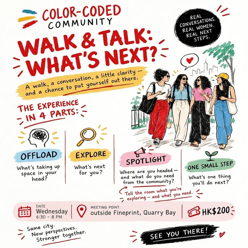 Cover Image for WALK & TALK: WHAT'S NEXT?