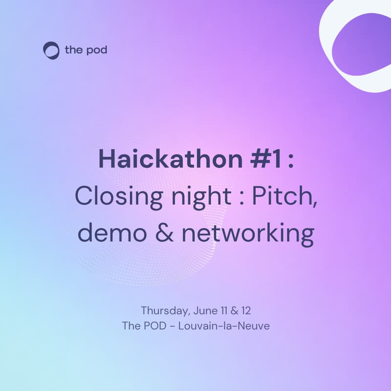 Cover Image for Haickathon #1 : Closing night : Pitch, demo & networking