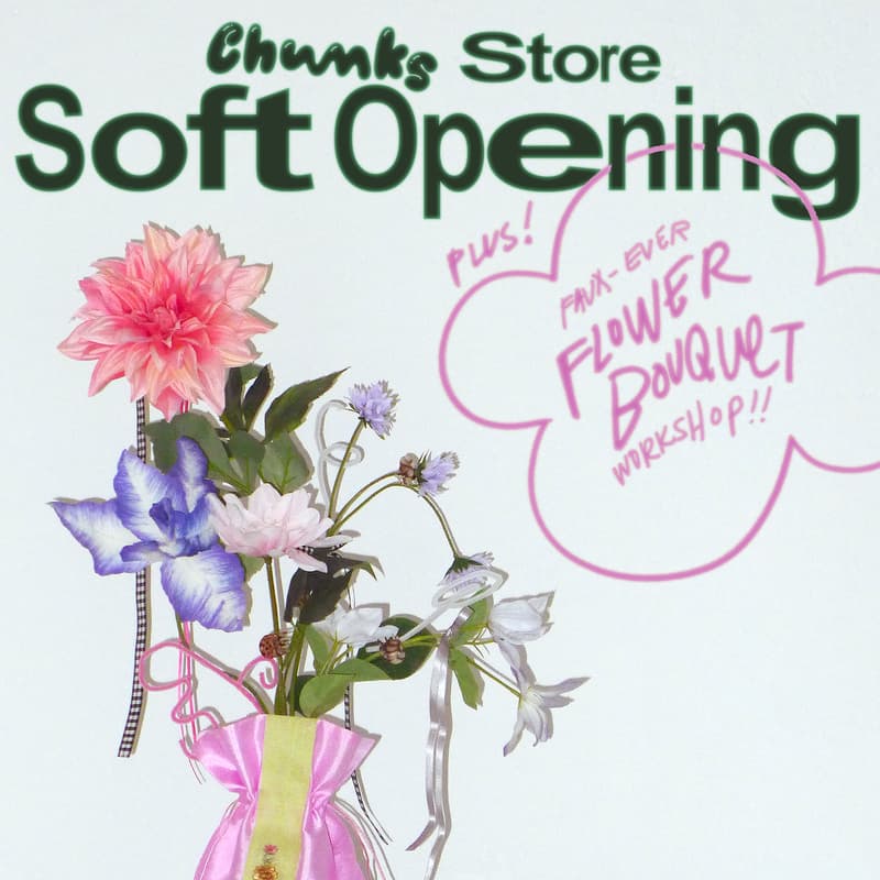 Cover Image for Faux-Ever Bouquets + Soft Opening