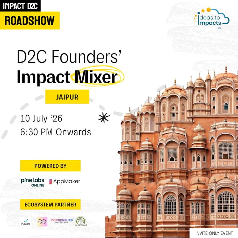 Cover Image for Impact D2C Roadshow- Jaipur