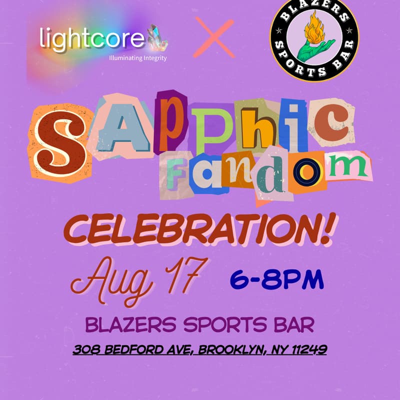Cover Image for Sapphic Fandom Celebration & Mixer!