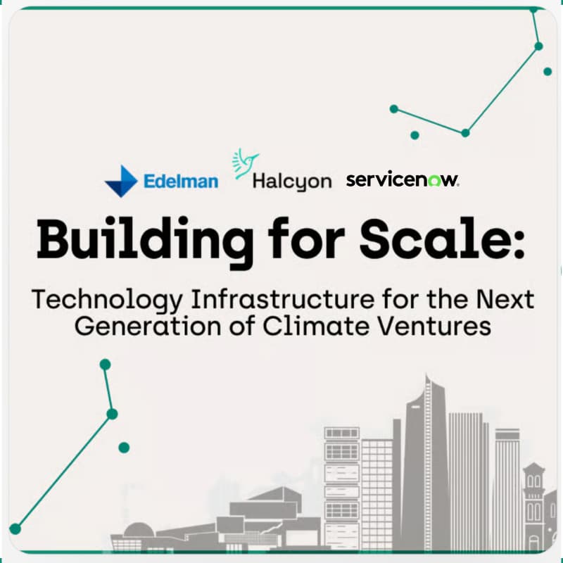 Cover Image for Building for Scale: Technology Infrastructure for the Next Generation of Climate Ventures