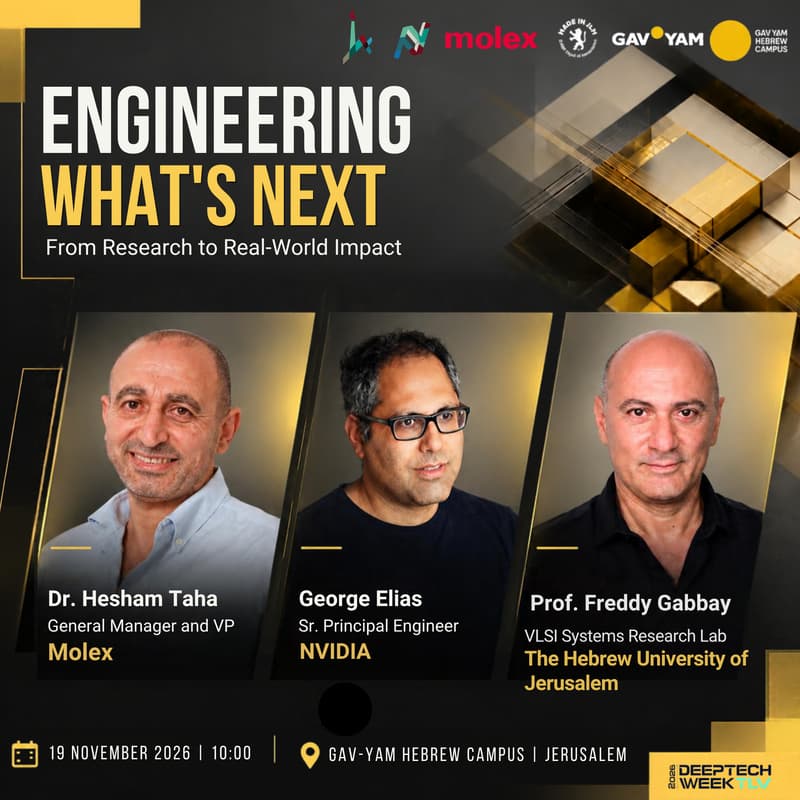 Cover Image for Jerusalem DeepTech: From Research to Impact