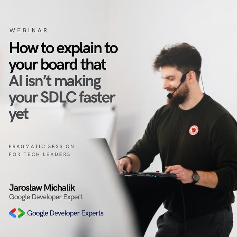 Cover Image for How to explain to your board that AI isn't making your SDLC faster yet