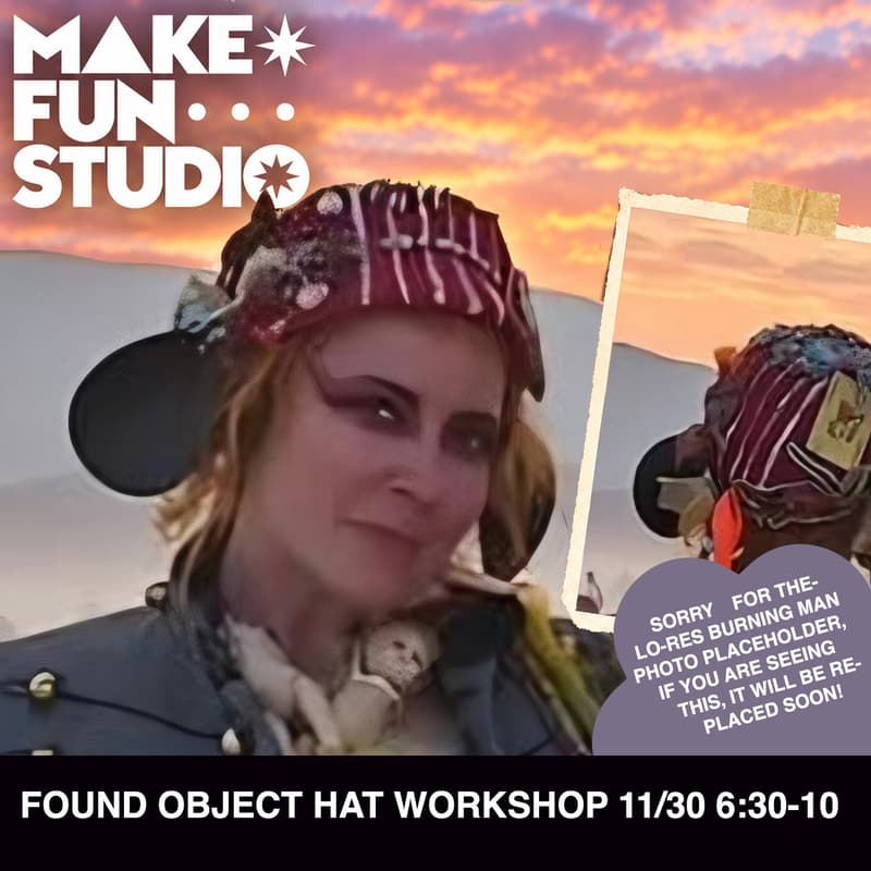 Cover Image for Found Object Hat Workshop