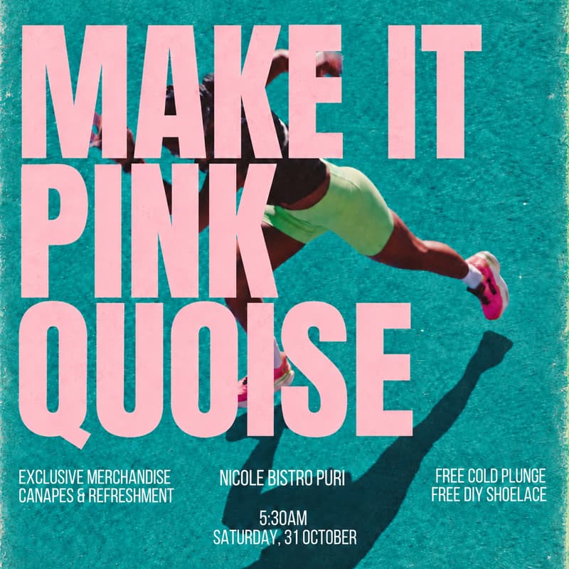 Cover Image for Radius x Curios x : Pinkquoise Run
