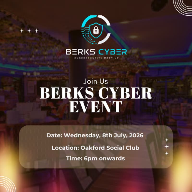 Cover Image for Berks Cyber Social - July 2026