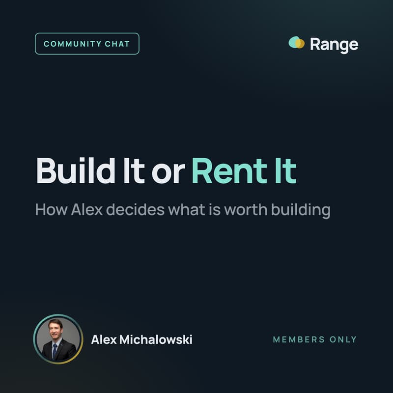 Cover Image for Built it or Rent it (with Alex Michalowski)