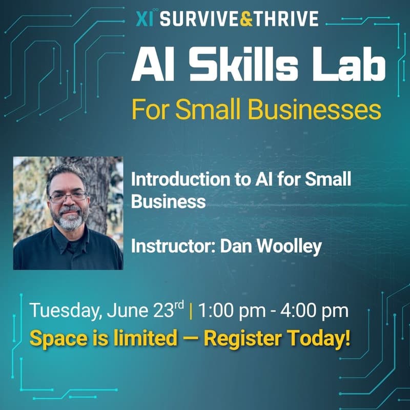 Cover Image for AI Skills Lab - Introduction to AI for Small Business