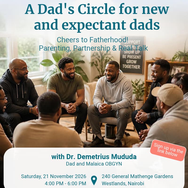 Cover Image for Cheers to Fatherhood! Parenting, Partnership & Real Talk - A Dad's Circle for new and expectant dads