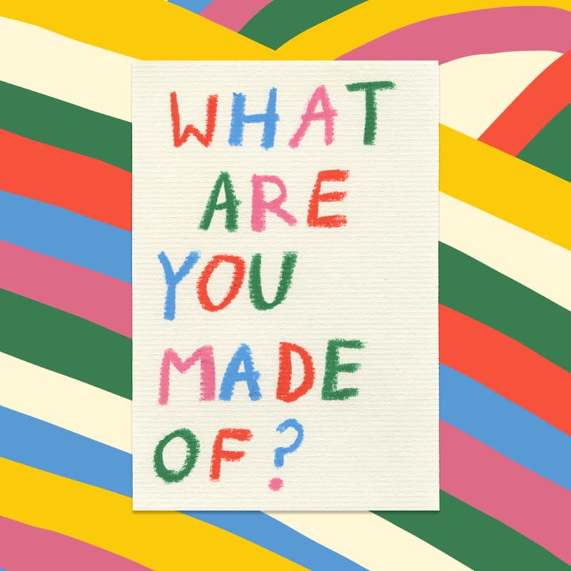 Cover Image for What are you made of?