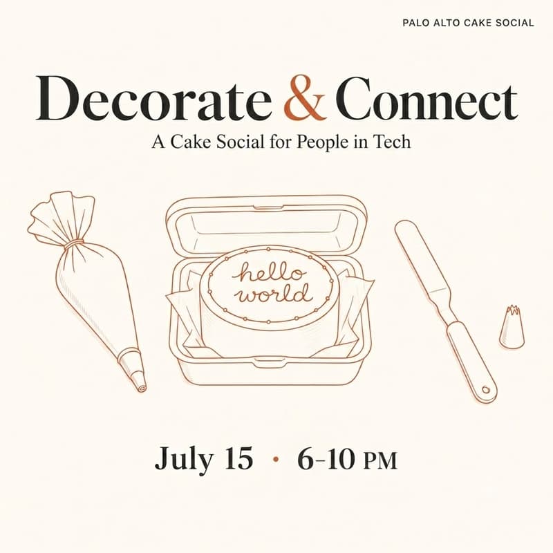 Cover Image for Decorate & Connect : Cake Social