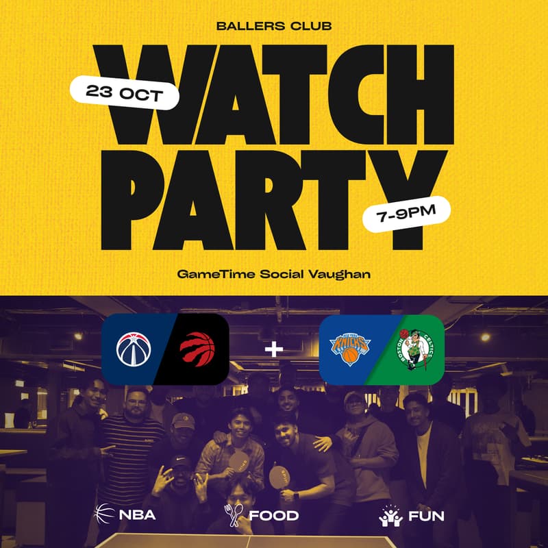Cover Image for Ballers Club Social: NBA Season Watch Party
