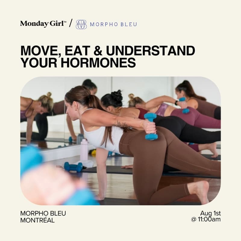 Cover Image for MONTRÉAL Member Meetup: Move, Eat & Understand Your Hormones
