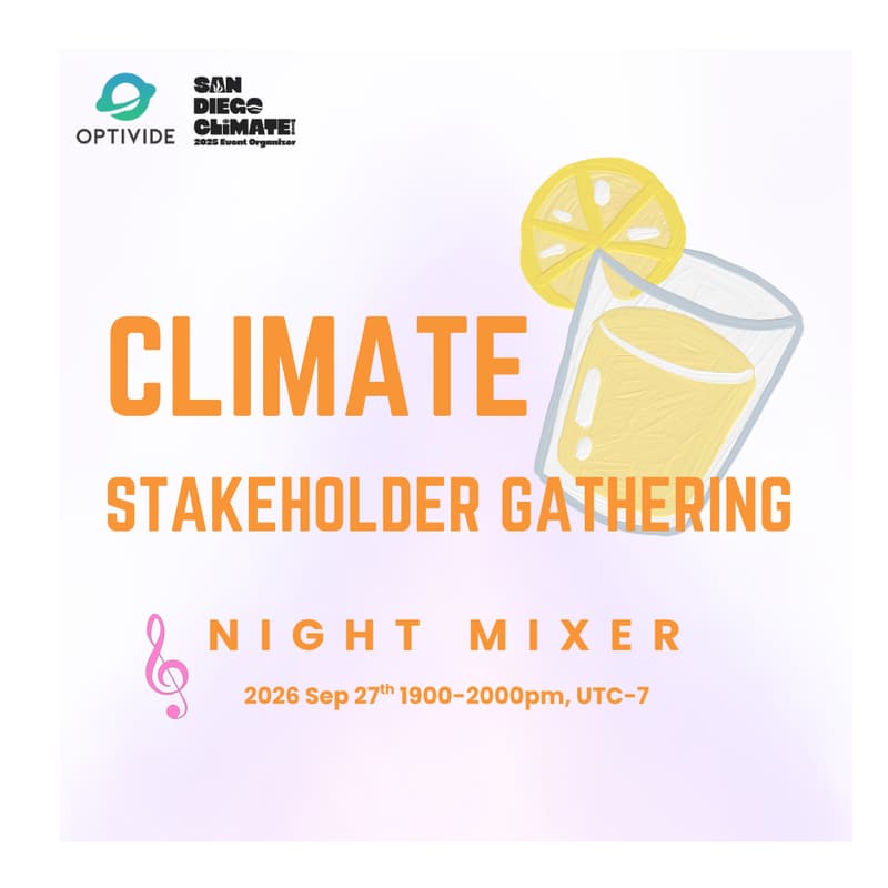 Cover Image for Climate Stakeholder Gathering: SDCW 2026