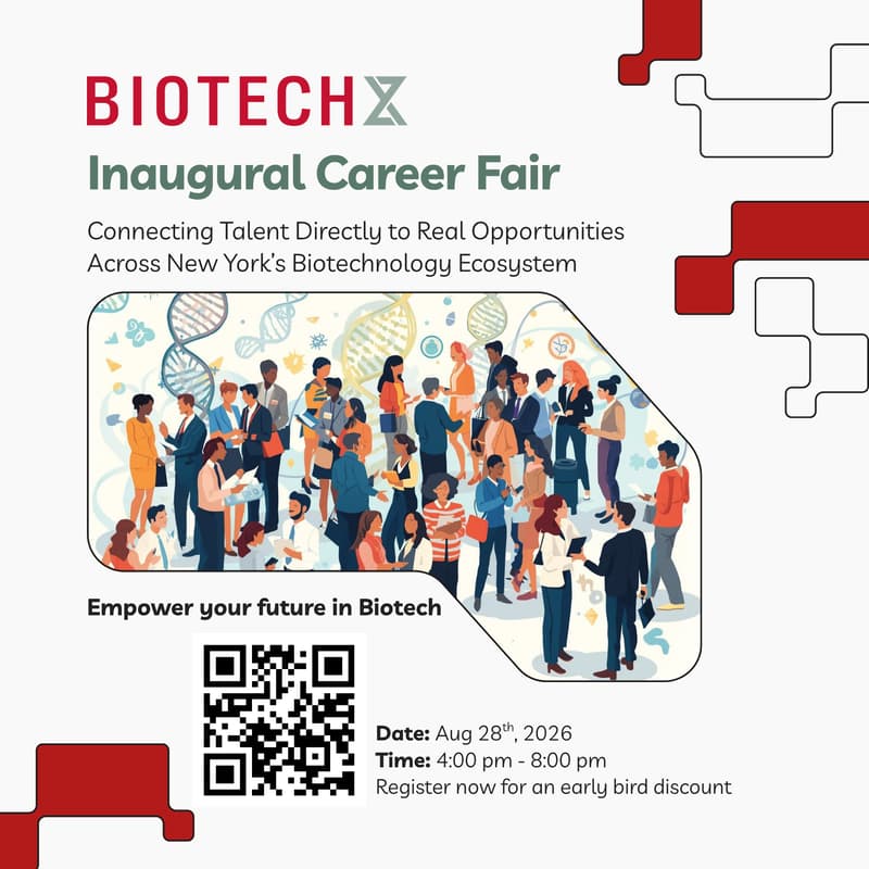 Cover Image for BiotechXYZ Inaugural NYC Career Fair