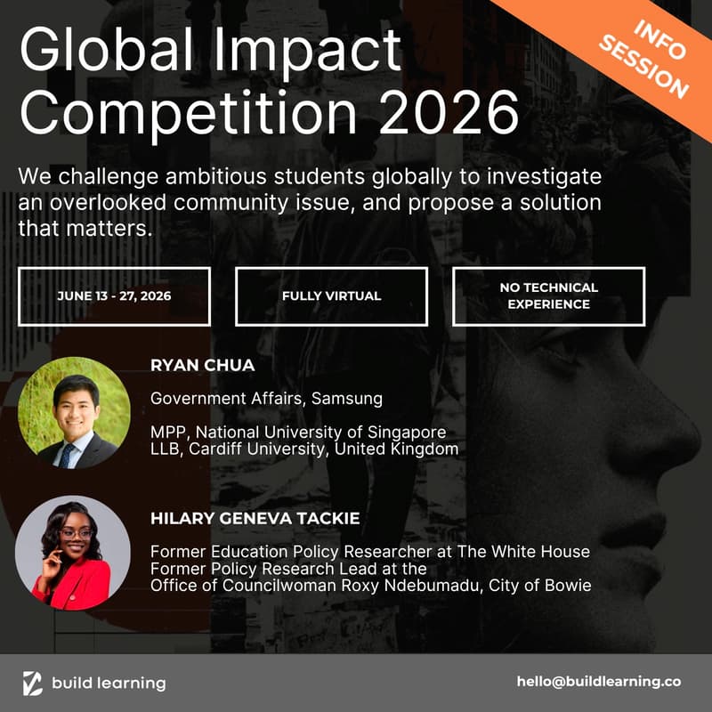 Cover Image for [INFO SESSION 1] Global Impact Competition 2026
