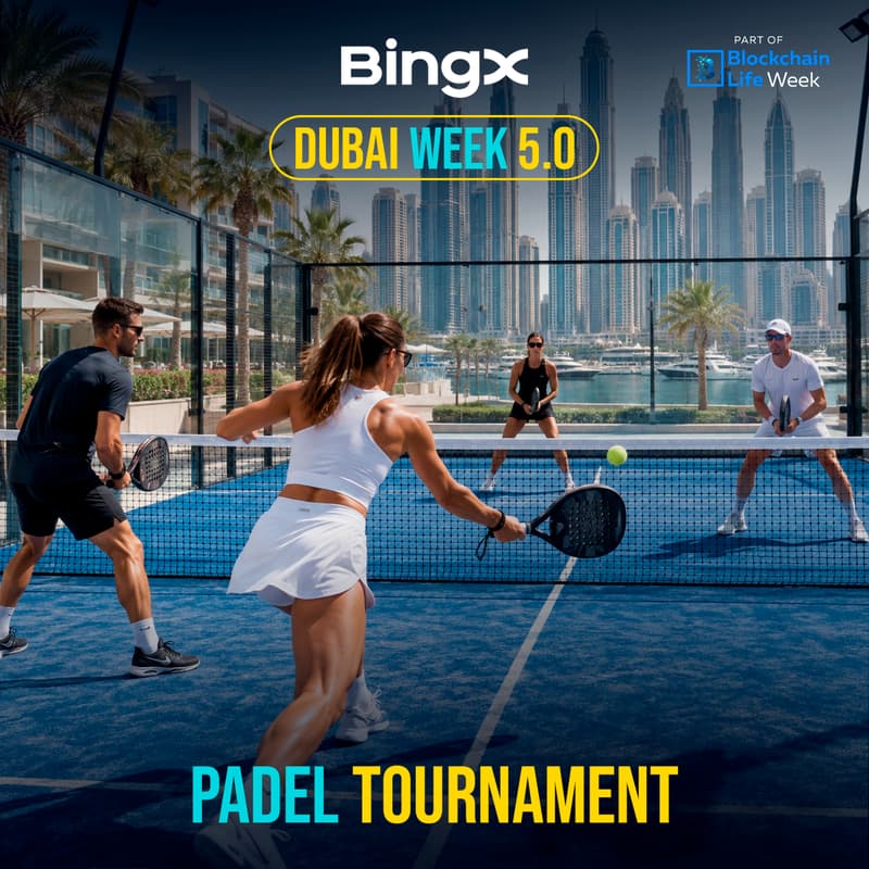 Cover Image for Padel Tournament - BingX Dubai Week 5.0