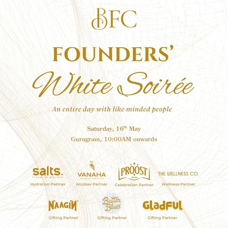 Cover Image for Founders' White Soirée| Delhi