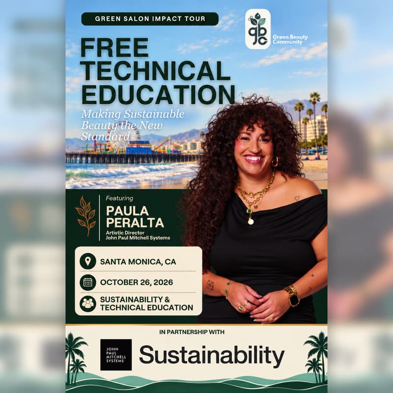 Cover Image for Green Salon Impact Tour: Santa Monica with Paula Peralta