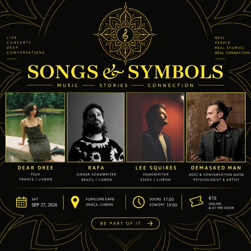 Cover Image for Songs & Symbols Vol. 3 — Live Concerts. Real Stories. Deep Connection.