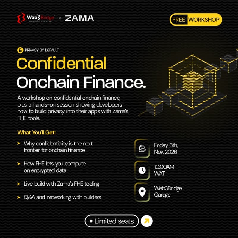 Cover Image for ZAMA Web3bridge Workshop