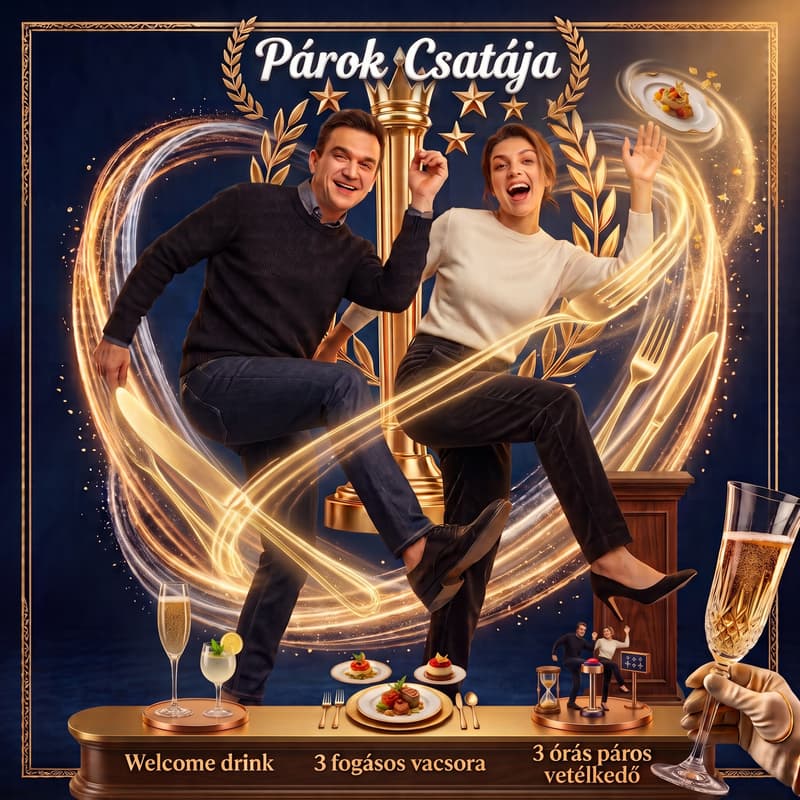 Cover Image for Párok Csatája - Élményvacsora