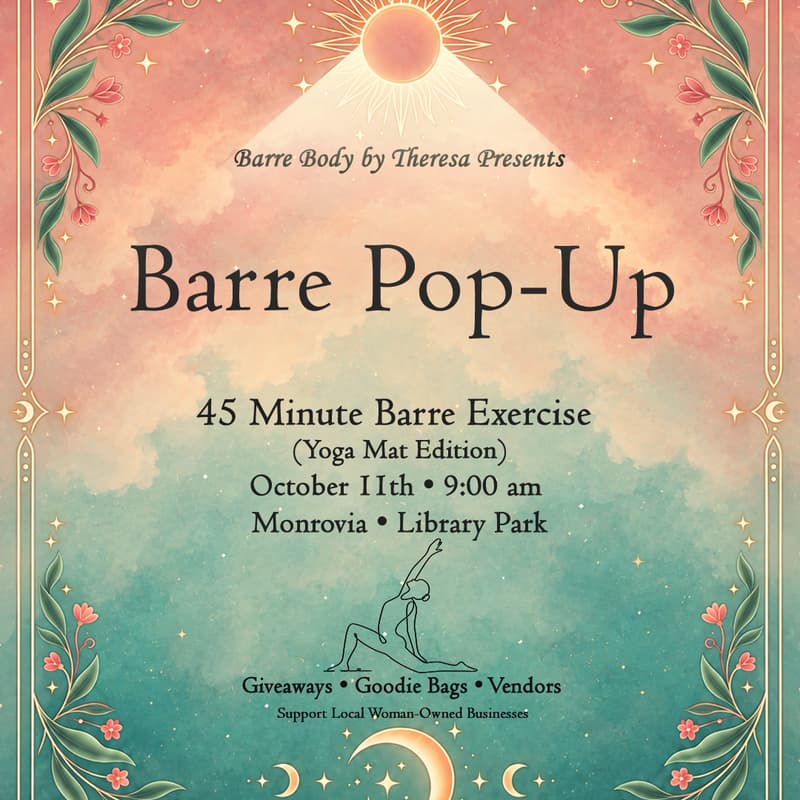 Cover Image for Barre Pop Up!