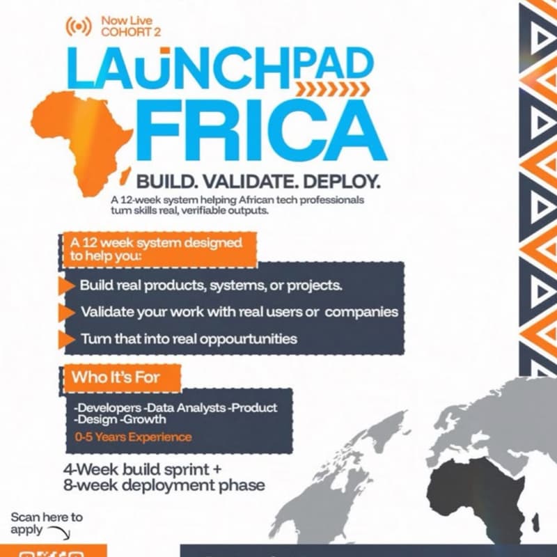 Cover Image for Launchpad Africa Cohort 2 - Final Demo Day