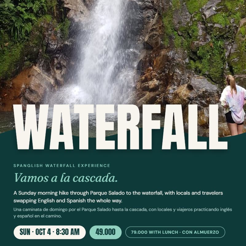 Cover Image for Spainglish Waterfall Experience