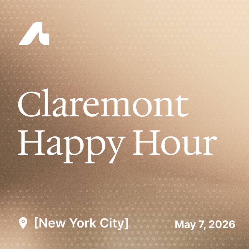 Cover Image for Claremont Happy Hour | May 7th, 6-8PM