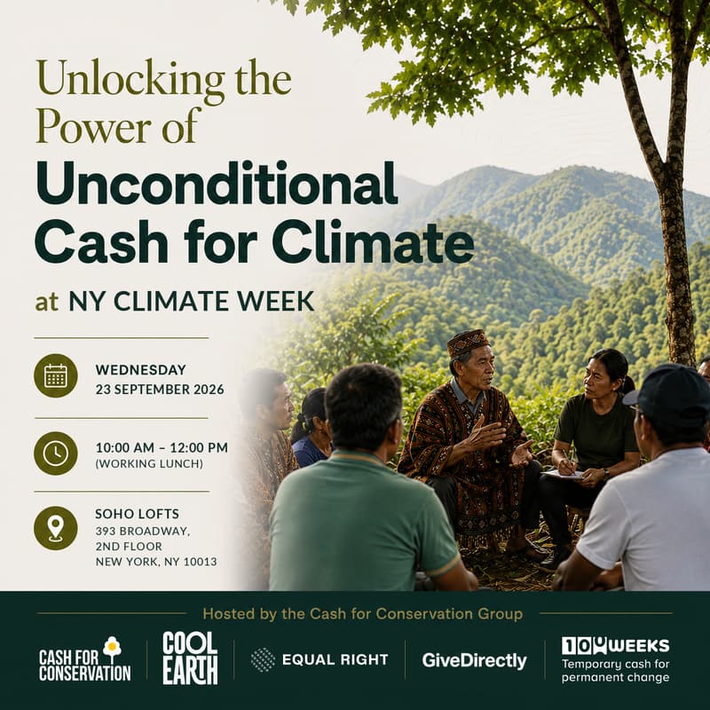 Cover Image for Unlocking the Power of Unconditional Cash for Climate NYCW 2026