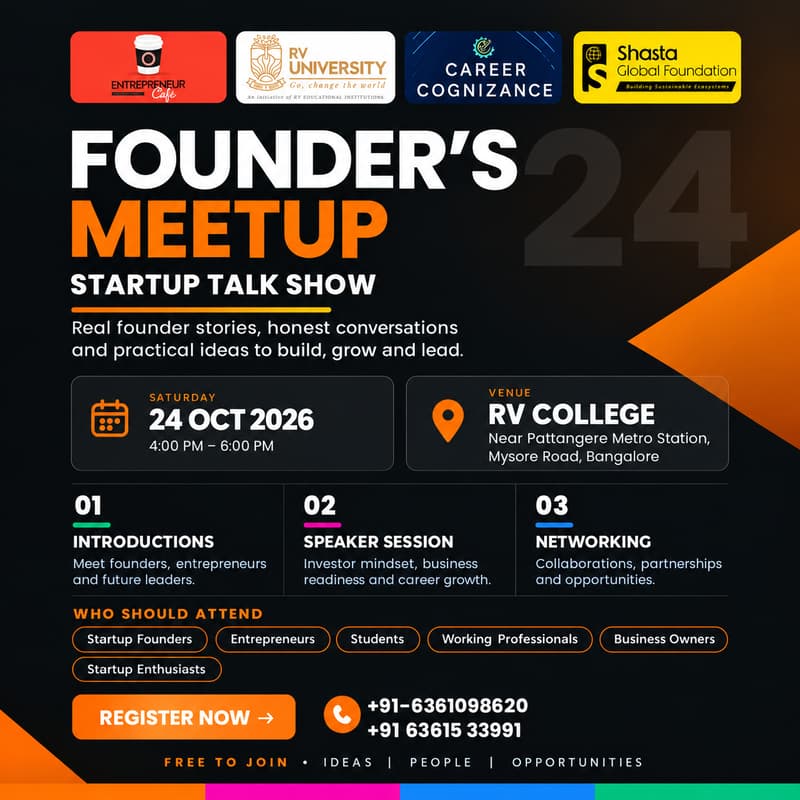 Cover Image for Founder’s Meetup: Startup Talk Show