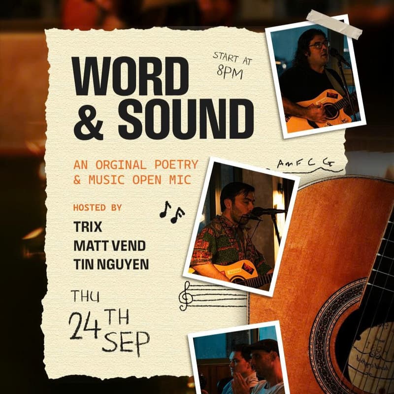 Cover Image for Word&Sound - Original Music & Spoken Word Open Mic